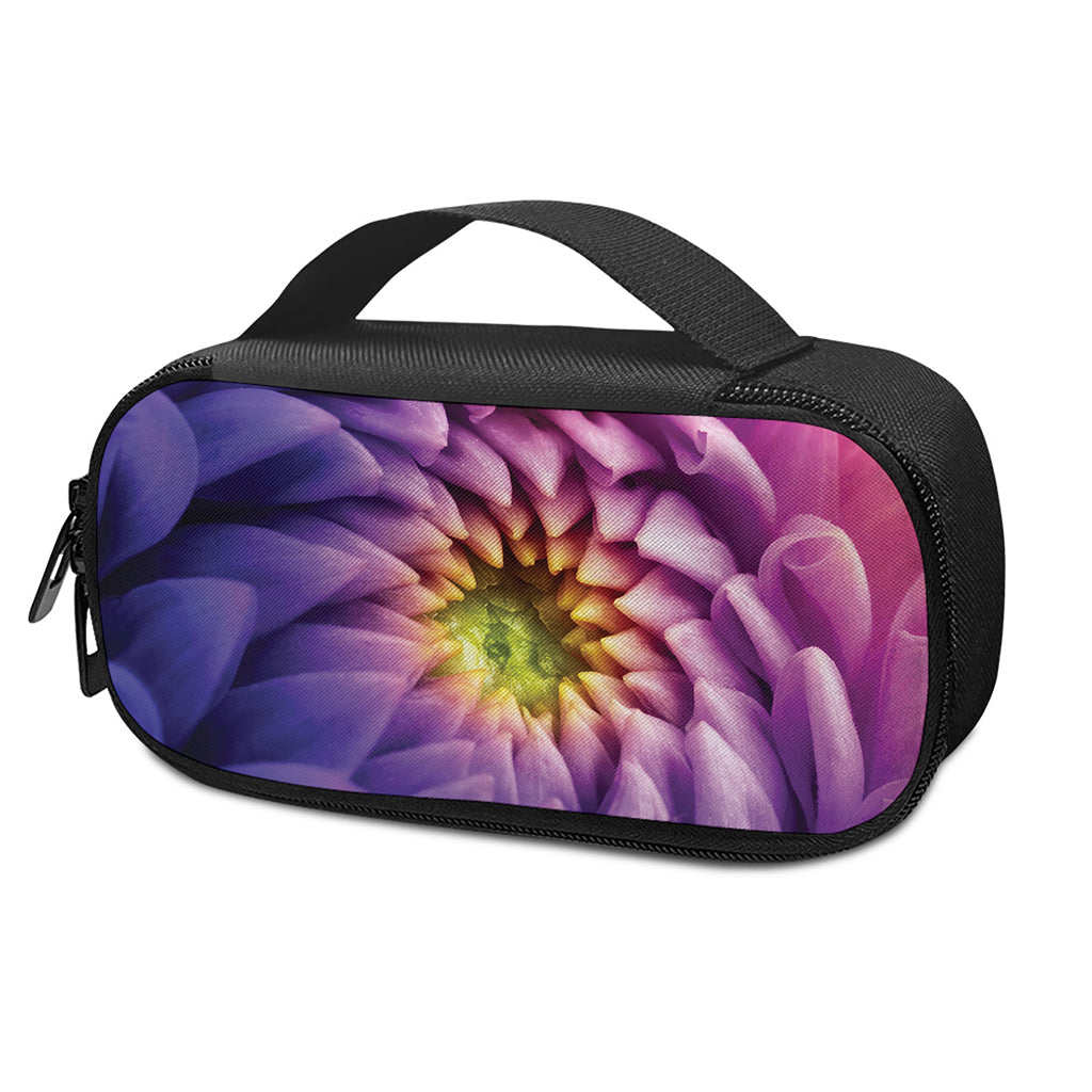 Chrysanthemum Flower Print Insulin Cooler Travel Case