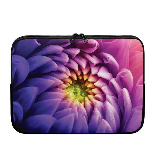 Chrysanthemum Flower Print Laptop Sleeve