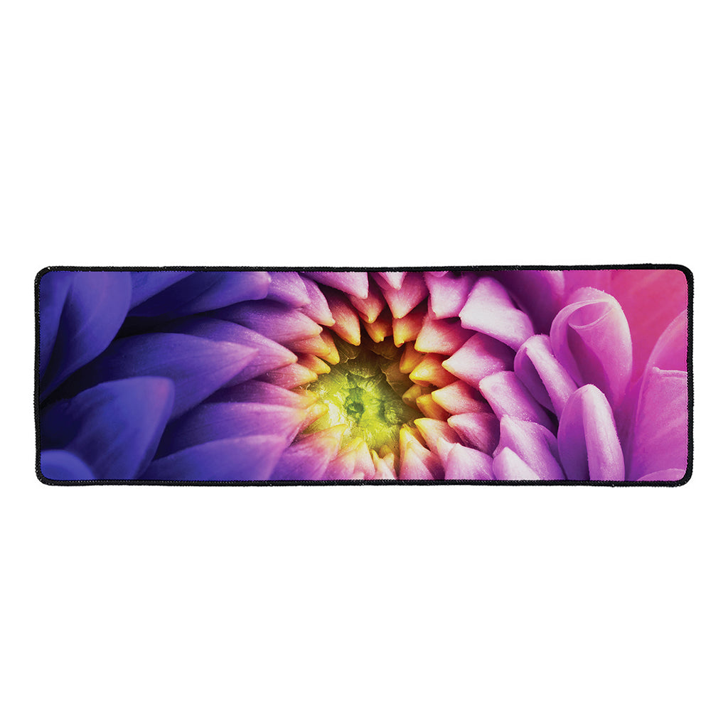 Chrysanthemum Flower Print Long Kitchen Mat