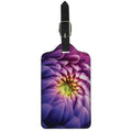 Chrysanthemum Flower Print Luggage Tag