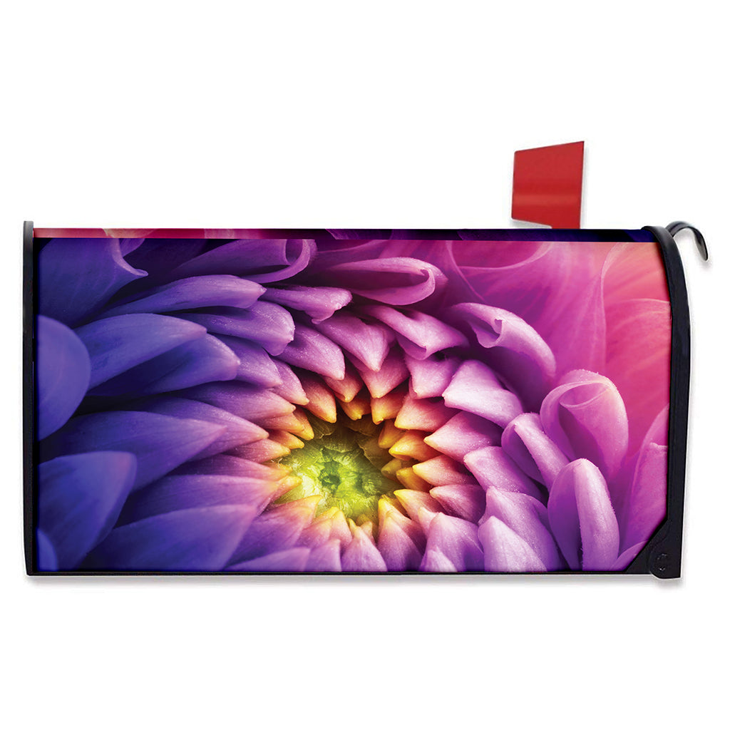 Chrysanthemum Flower Print Mailbox Cover