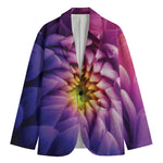 Chrysanthemum Flower Print Men's Blazer