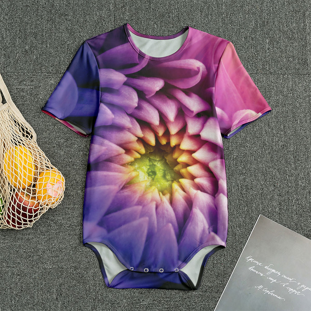 Chrysanthemum Flower Print Men's Bodysuit