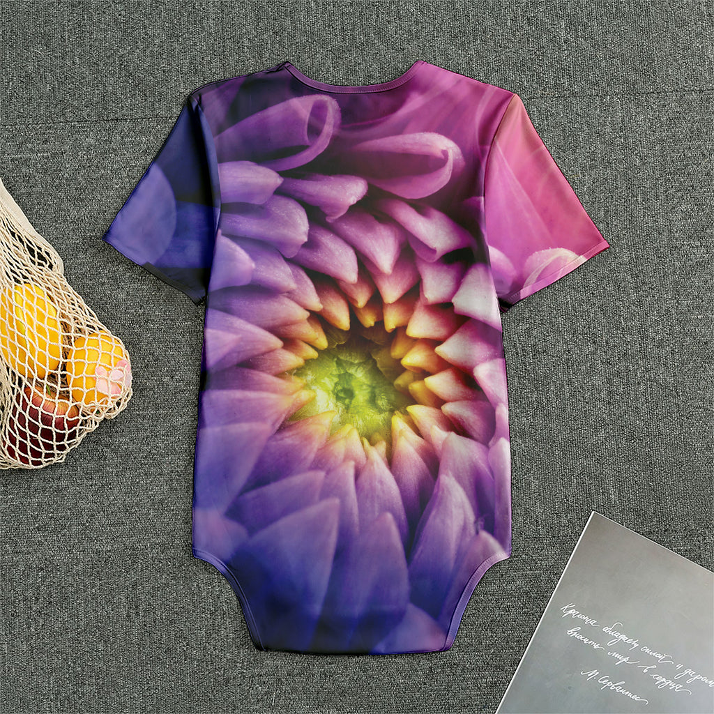 Chrysanthemum Flower Print Men's Bodysuit