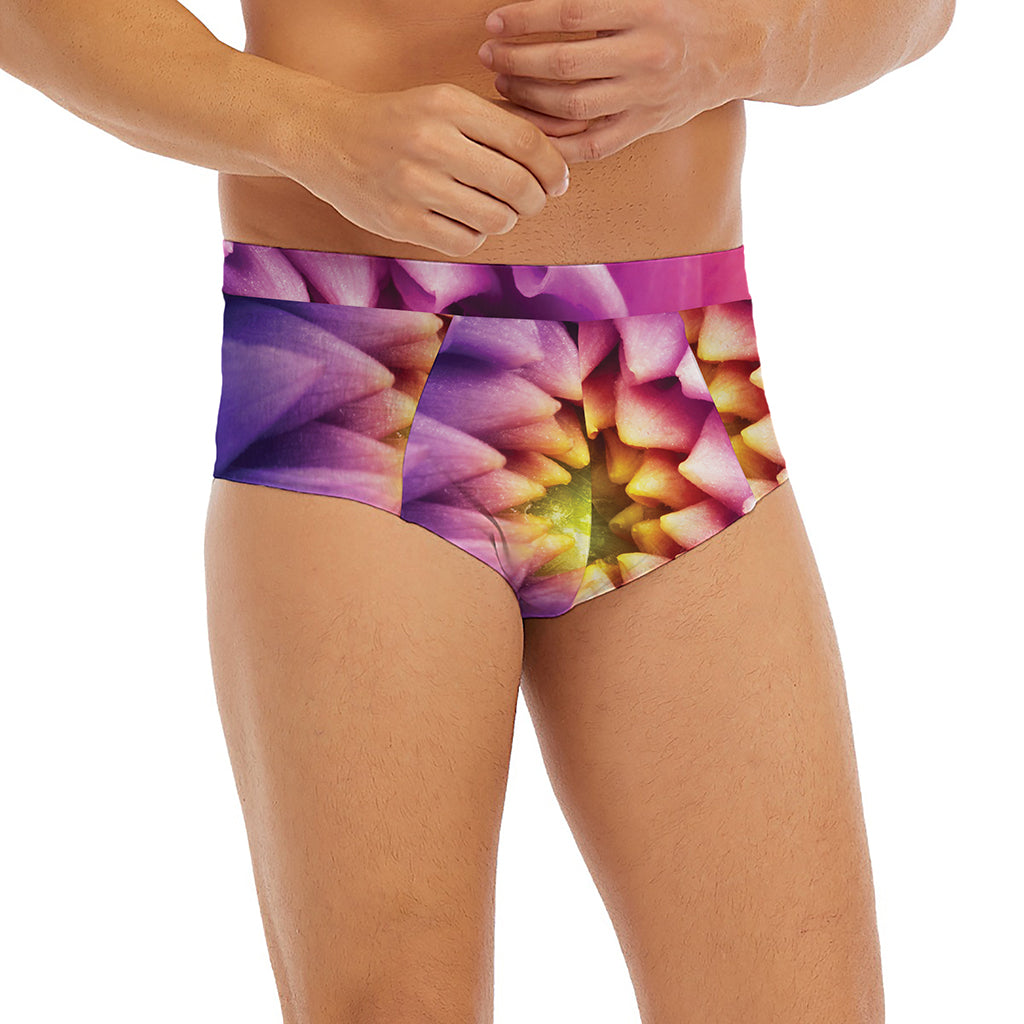 Chrysanthemum Flower Print Men's Briefs