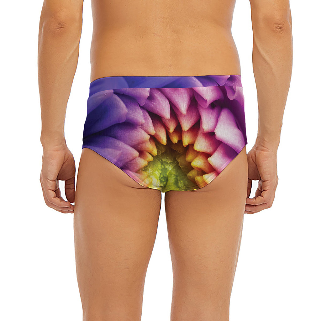 Chrysanthemum Flower Print Men's Briefs