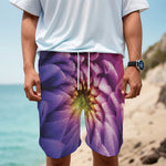 Chrysanthemum Flower Print Men's Cargo Shorts