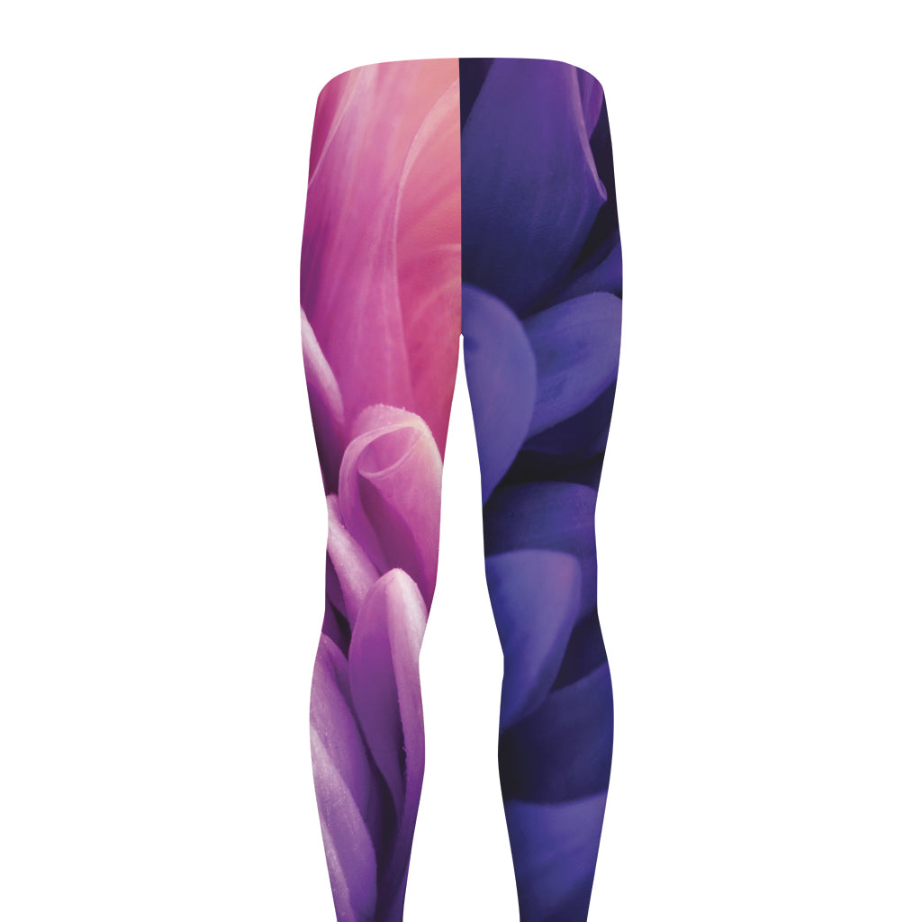 Chrysanthemum Flower Print Men's leggings
