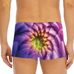 Chrysanthemum Flower Print Men's Short Boxer Briefs