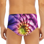 Chrysanthemum Flower Print Men's Triangle Swim Briefs