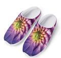 Chrysanthemum Flower Print Mesh Casual Shoes