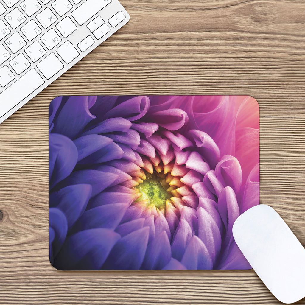 Chrysanthemum Flower Print Mouse Pad