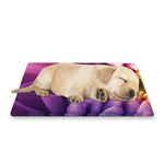 Chrysanthemum Flower Print Pet Cooling Mat Cover