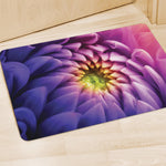 Chrysanthemum Flower Print Polyester Doormat