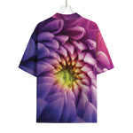 Chrysanthemum Flower Print Rayon Hawaiian Shirt