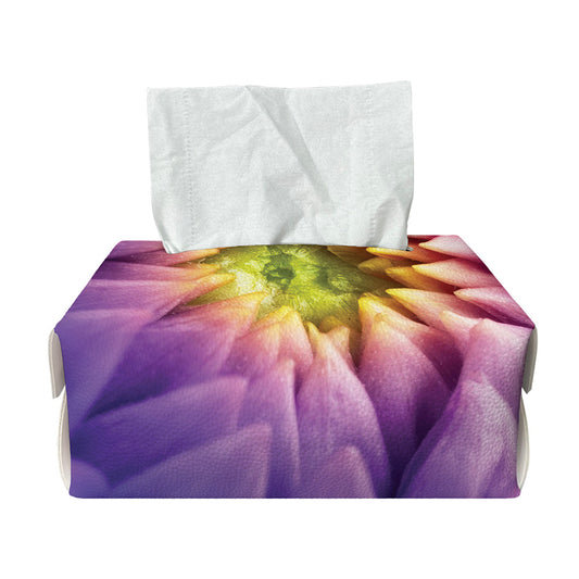 Chrysanthemum Flower Print Rectangle Tissue Box Cover