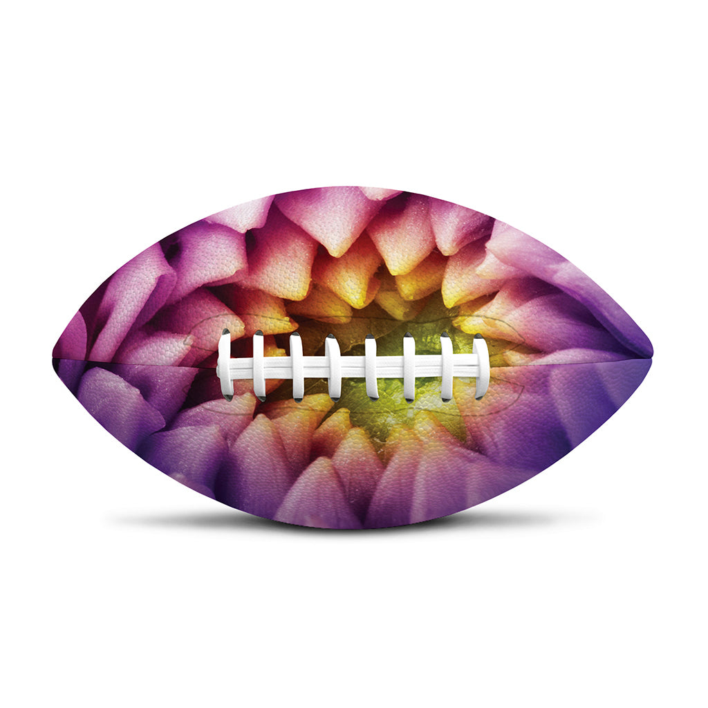 Chrysanthemum Flower Print Rugby Ball