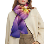 Chrysanthemum Flower Print Scarf