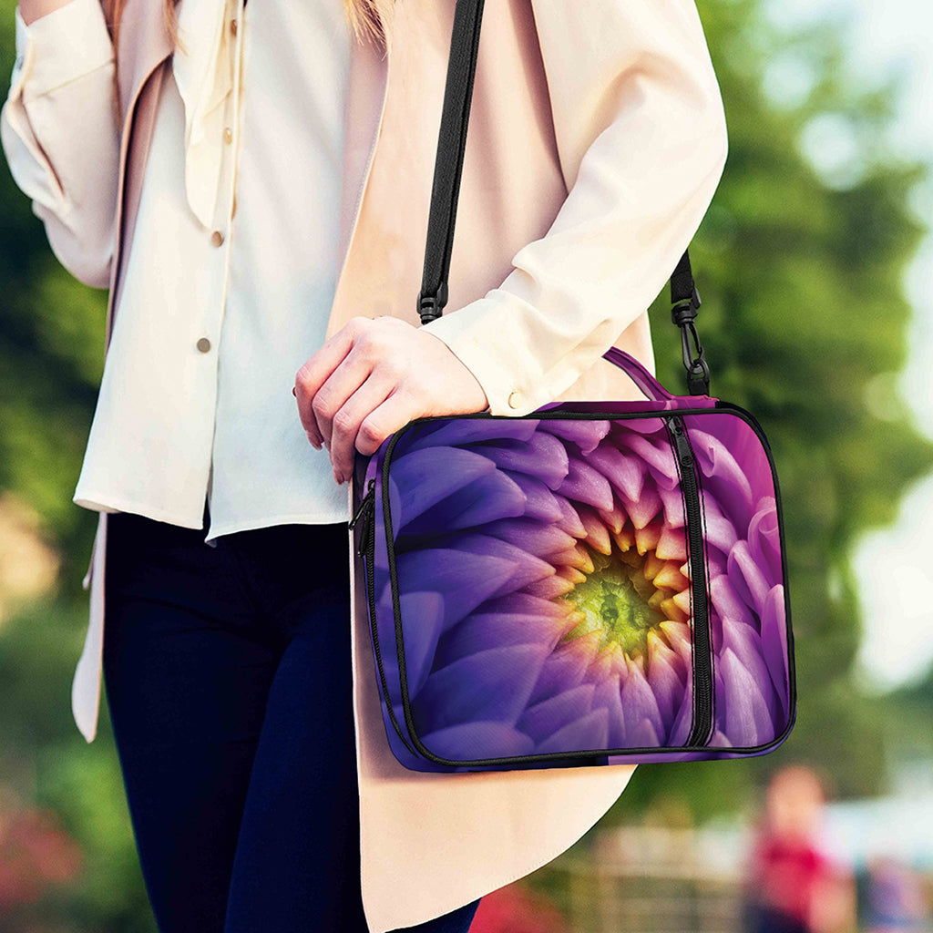 Chrysanthemum Flower Print Shoulder Strap Bible Bag