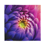 Chrysanthemum Flower Print Silk Bandana