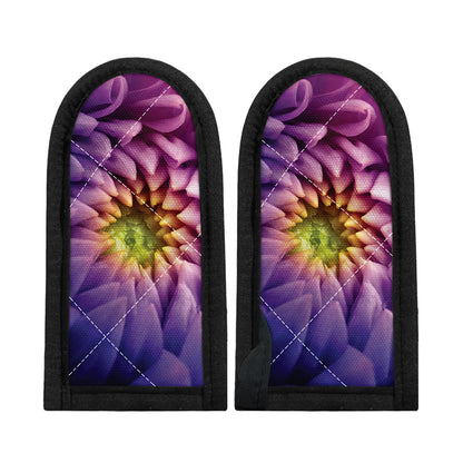 Chrysanthemum Flower Print Skillet Handle Cover