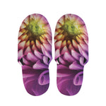 Chrysanthemum Flower Print Slippers