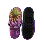 Chrysanthemum Flower Print Slippers