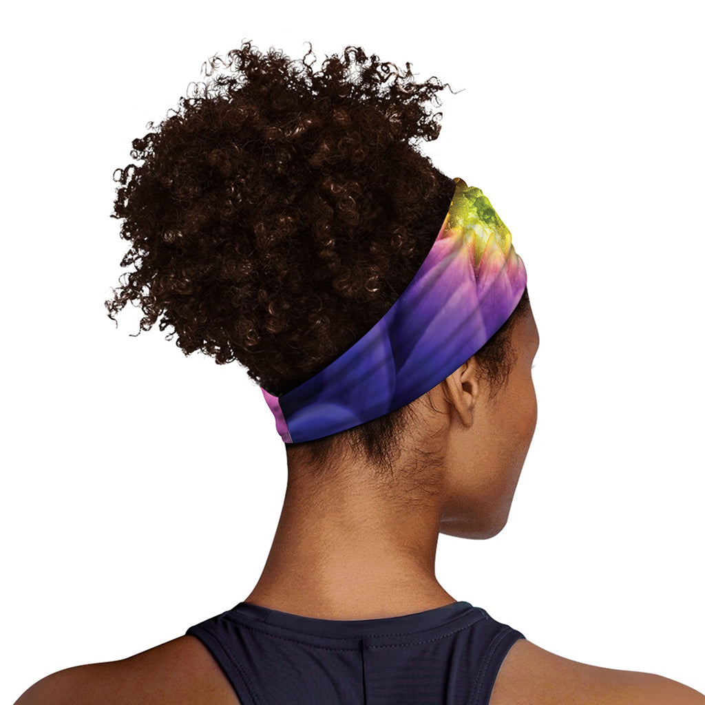 Chrysanthemum Flower Print Sports Headband