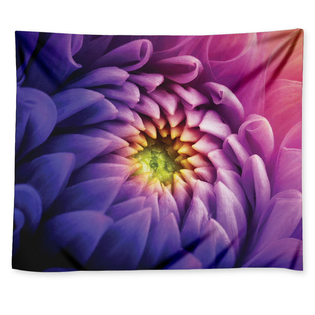 Chrysanthemum Flower Print Tapestry