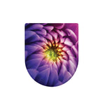 Chrysanthemum Flower Print Toilet Lid Cover