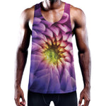 Chrysanthemum Flower Print Training Tank Top