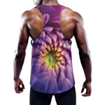 Chrysanthemum Flower Print Training Tank Top
