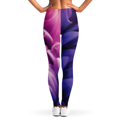 Chrysanthemum Flower Print Women's Leggings