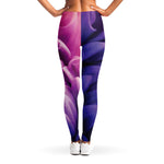 Chrysanthemum Flower Print Women's Leggings