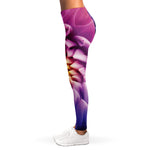 Chrysanthemum Flower Print Women's Leggings