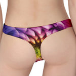 Chrysanthemum Flower Print Women's Thong