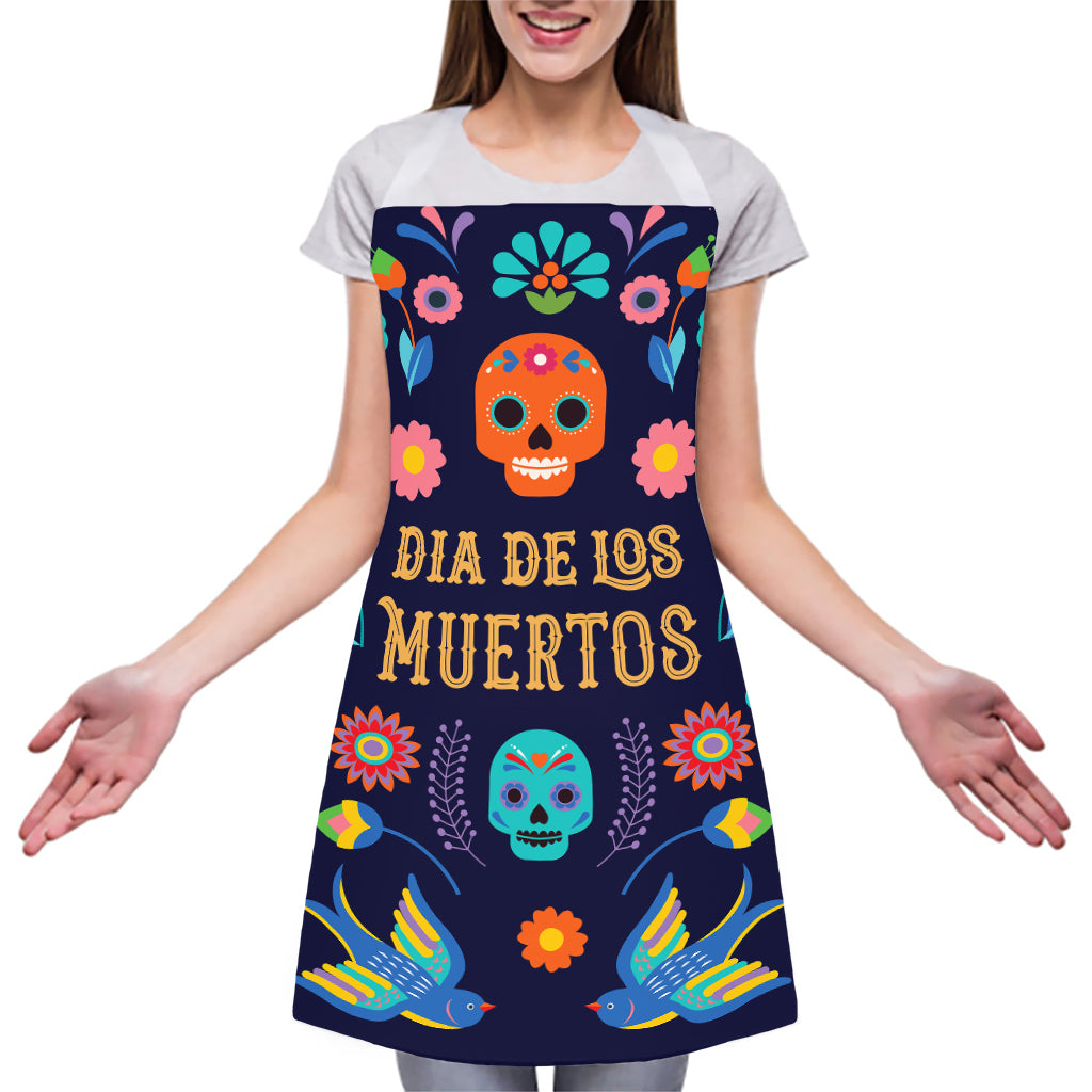 Cinco de Mayo Day Of The Dead Print Adjustable Apron