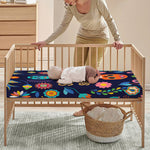 Cinco de Mayo Day Of The Dead Print Baby Crib Sheet