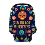 Cinco de Mayo Day Of The Dead Print Baby Seat Cover