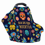 Cinco de Mayo Day Of The Dead Print Baby Seat Cover