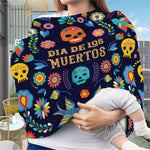 Cinco de Mayo Day Of The Dead Print Baby Seat Cover