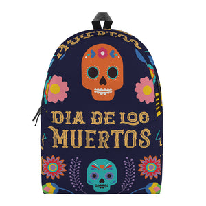 Cinco de Mayo Day Of The Dead Print Backpack