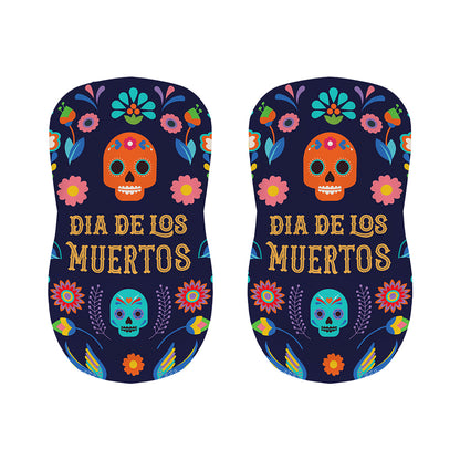 Cinco de Mayo Day Of The Dead Print Bar Stool Covers
