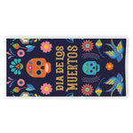 Cinco de Mayo Day Of The Dead Print Beach Towel