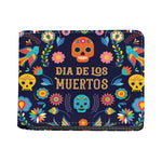 Cinco de Mayo Day Of The Dead Print Bifold Wallet