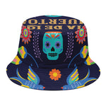 Cinco de Mayo Day Of The Dead Print Bucket Hat