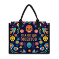 Cinco de Mayo Day Of The Dead Print Canvas Tote Bag
