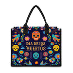 Cinco de Mayo Day Of The Dead Print Canvas Tote Bag
