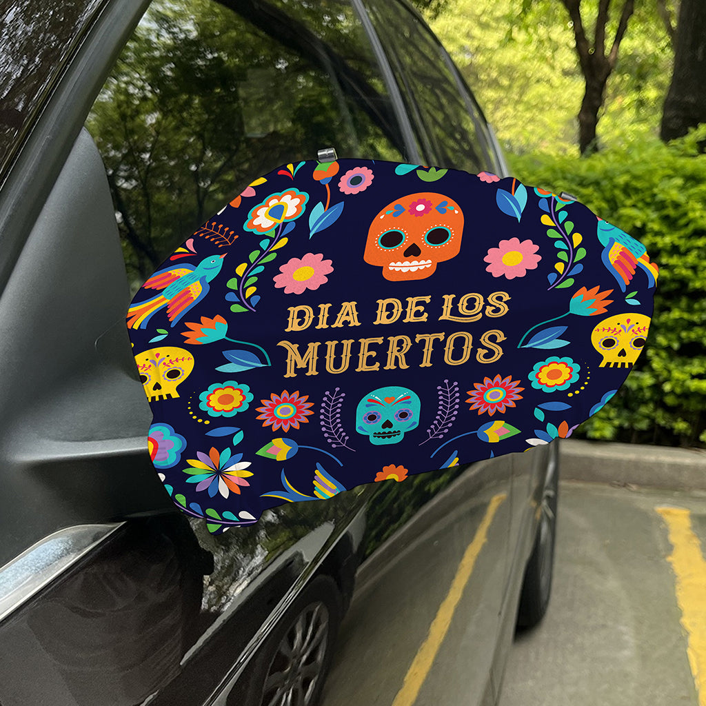 Cinco de Mayo Day Of The Dead Print Car Side Mirror Covers