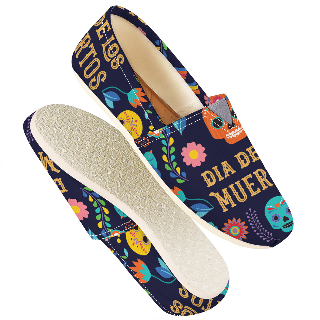 Cinco de Mayo Day Of The Dead Print Casual Shoes